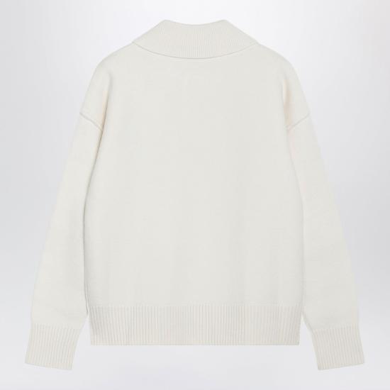 26FW 아미 스웨터 UPL409D018 151 WHITE - AMI