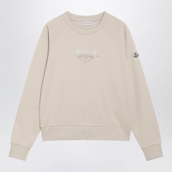 26FW 몽클레어 스웨터 8G0003389ALI 20N BEIGE