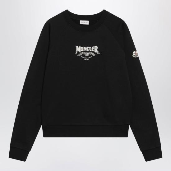 26FW 몽클레어 스웨터 8G0003389ALI 999 BLACK