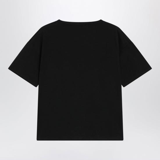 26FW 루루 드 세종 반팔 티셔츠 EZRALDSVI BLK BLACK - LOULOU DE SAISON