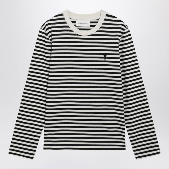 26FW 아미 반팔 티셔츠 UTS414DJE0241 044 BLACK