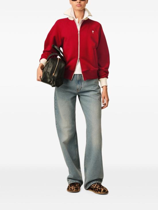 26FW 아미 스웨터 USW796JE0245 A202 RED - AMI