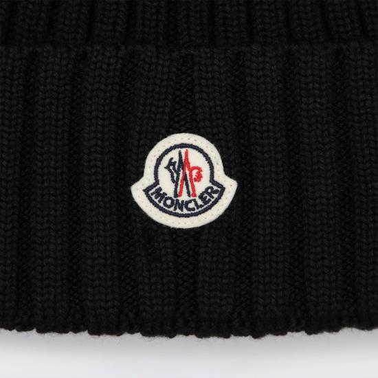 26FW 몽클레어 모자 3B00039M1131 999 BLACK - MONCLER