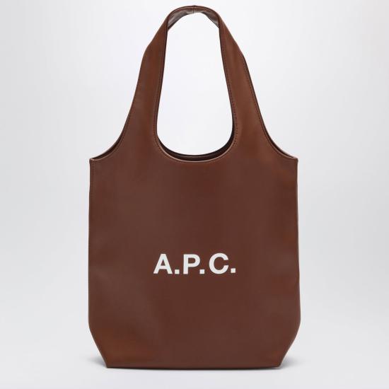 26FW 아페쎄 니논 스몰 토트백 PUAATM61861PL CAD BROWN