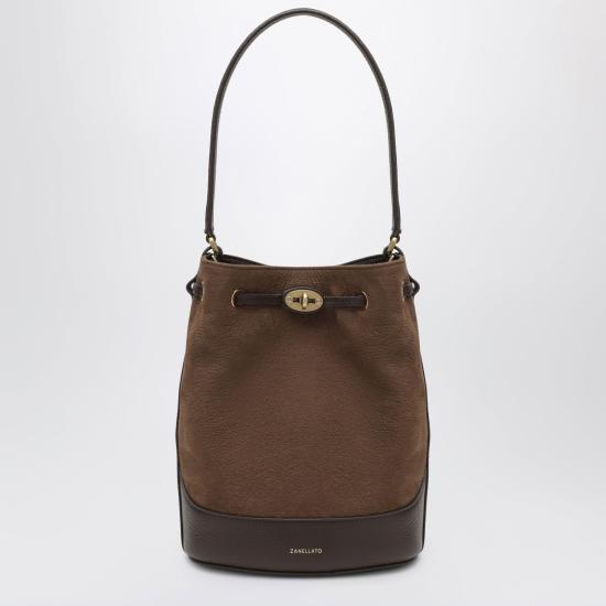 26FW 자넬라토 토트백 068980S0070000 Z1164 BROWN
