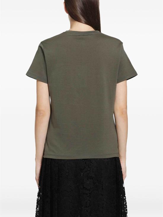 26FW 펜디 반팔 티셔츠 FS6383B19Q F0QQ4 GREEN - FENDI