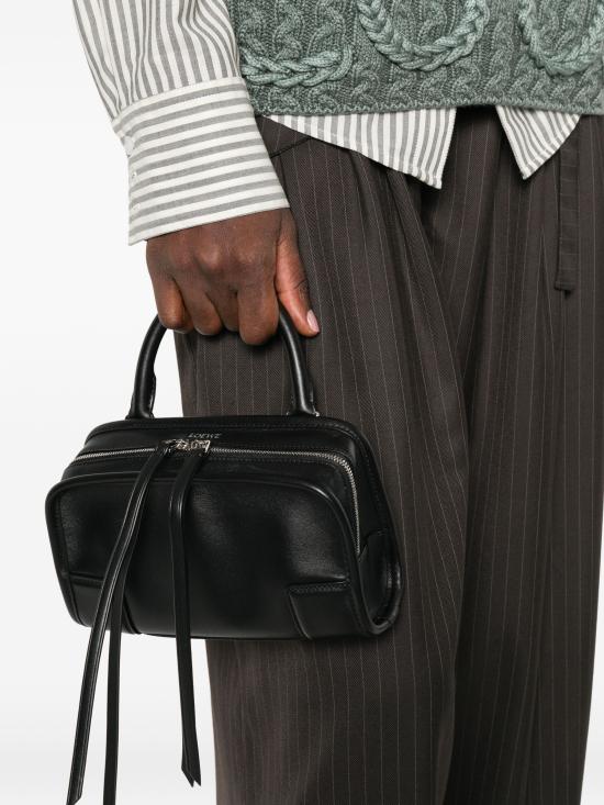 26FW 로에베 미니 아마조나 180 백 소프트 카프스킨 A039AS4X12LE 1100 BLACK - LOEWE
