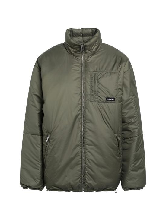 26FW 미우미우 미디엄 웨이트 립스톱 다운 자켓 ML1551OOO6202 F0161 GREEN