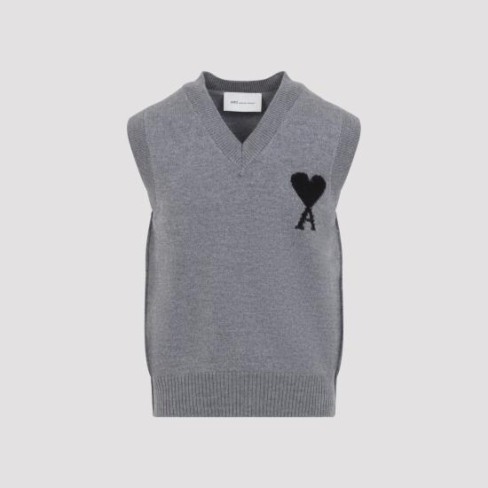 26FW 아미 베스트 UKS902018 A273 GREY - AMI