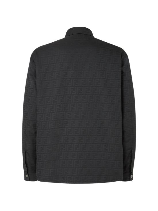 26FW 펜디 긴팔 셔츠 FW1470AMYB F0QA1 BLACK - FENDI