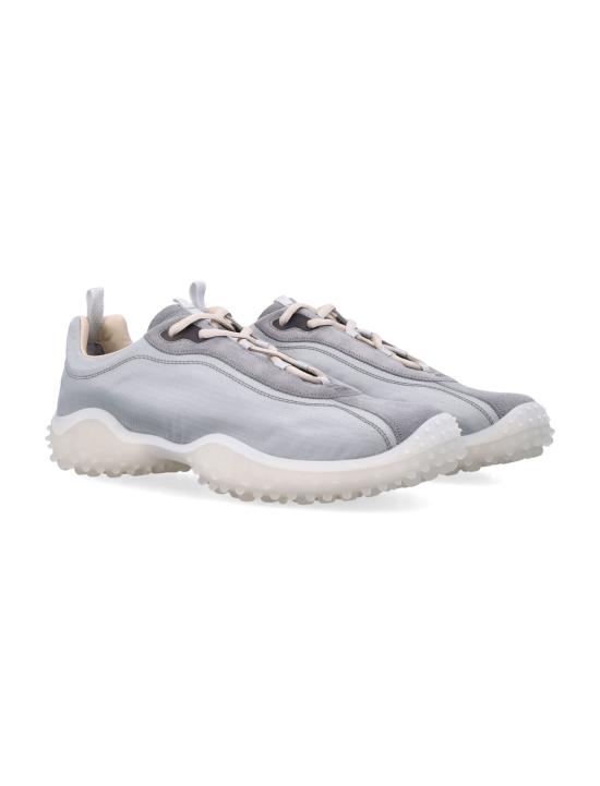 26FW 미우미우 버블 테크니컬 패브릭 및 스웨이드 스니커즈 5E806E3M0K F0424 CLOUDY GREY - MIU MIU