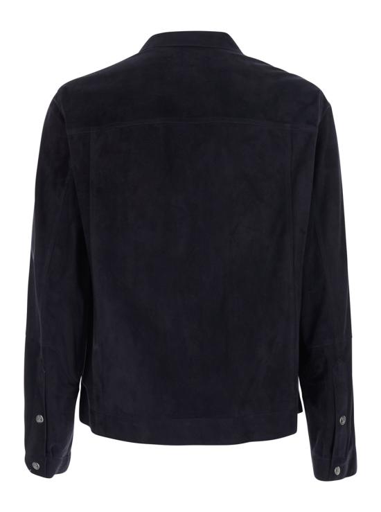 26FW 브루넬로 쿠치넬리 스웨이드 4포켓 블루종 MPCFN2042C4254 Blu - BRUNELLO CUCINELLI