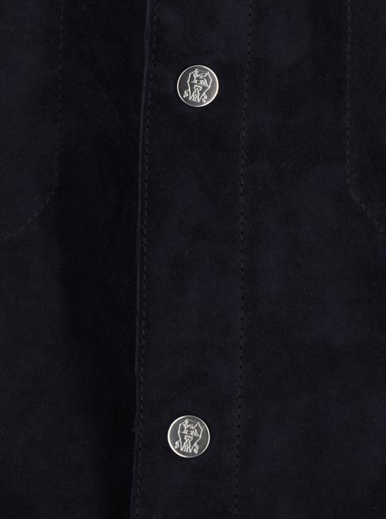 26FW 브루넬로 쿠치넬리 스웨이드 4포켓 블루종 MPCFN2042C4254 Blu - BRUNELLO CUCINELLI