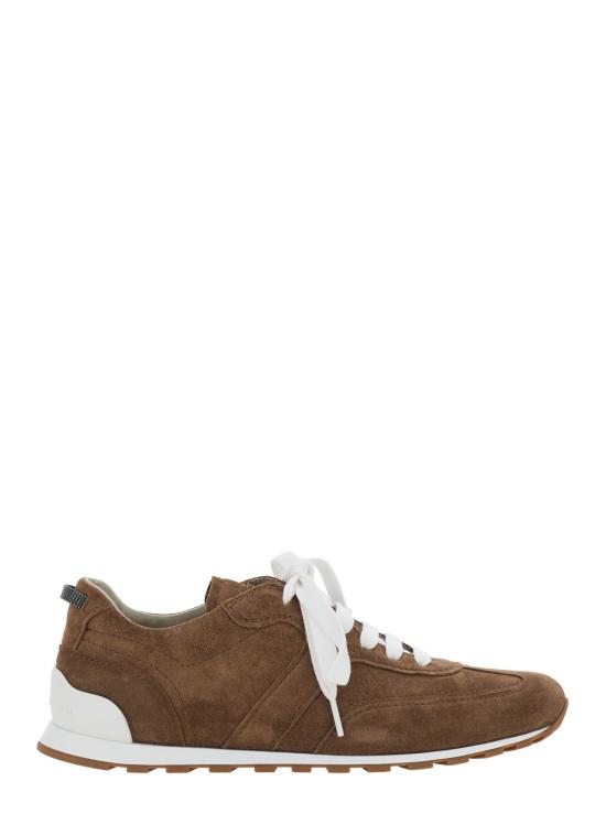 26FW 브루넬로 쿠치넬리 스니커즈 MZSFG3337C9773 Brown