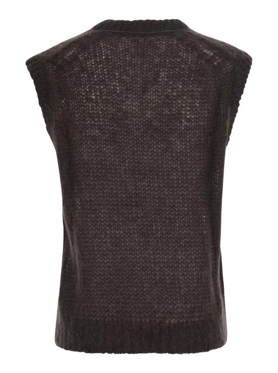 26FW 브루넬로 쿠치넬리 탑 MLC349312PC4211 Brown - BRUNELLO CUCINELLI