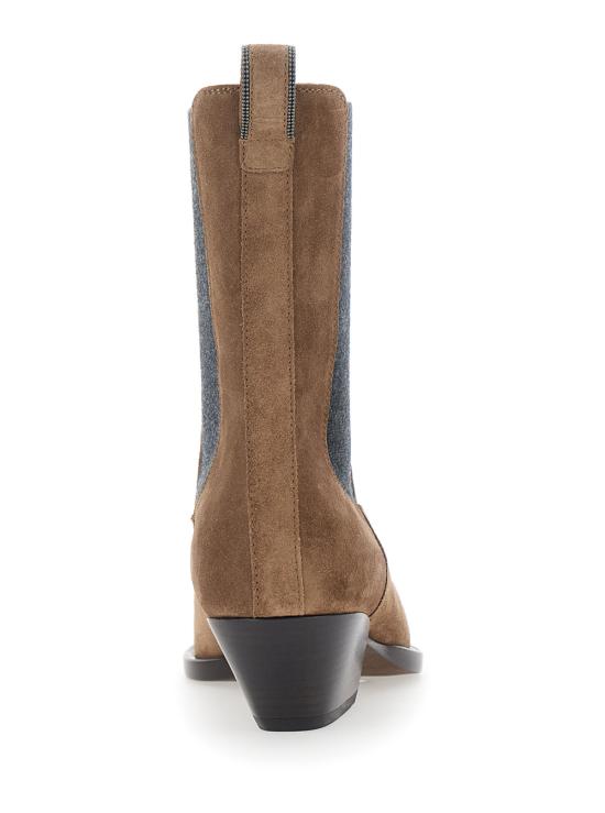 26FW 브루넬로 쿠치넬리 부츠 MZSFC3080PC9773 Brown - BRUNELLO CUCINELLI