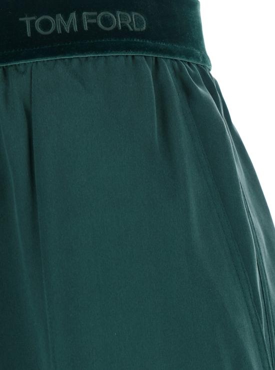 26FW 톰포드 스트레이트 팬츠 PAW683FAX1720GDV Green - TOMFORD