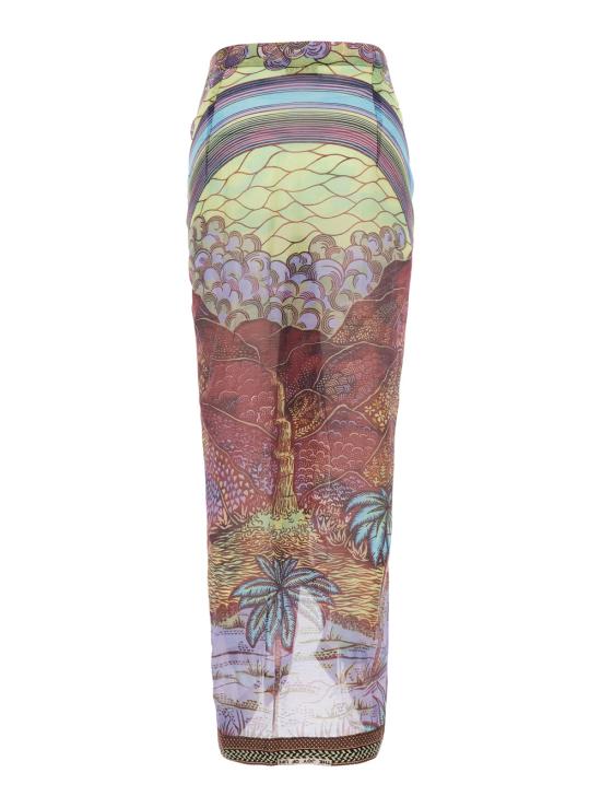 26FW 블리스코 스커트 VDAW00046RAINBOWPRINT Multicolor - VLISCO