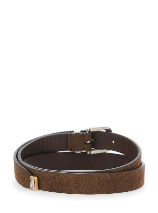 26FW 브루넬로 쿠치넬리 벨트 MAUGP259C7959 Brown - BRUNELLO CUCINELLI