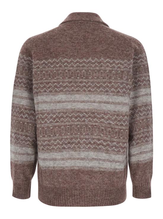 26FW 브루넬로 쿠치넬리 긴팔 티셔츠 MTF710006CTB53 Brown - BRUNELLO CUCINELLI