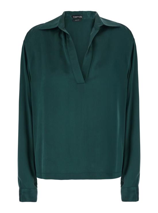 26FW 톰포드 블라우스/셔츠 TS2144FAX1720GDV Green
