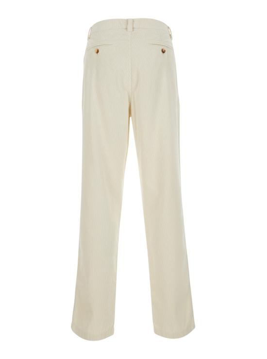 26FW 브루넬로 쿠치넬리 스트레이트 팬츠 M280NS1050C6007 Beige - BRUNELLO CUCINELLI