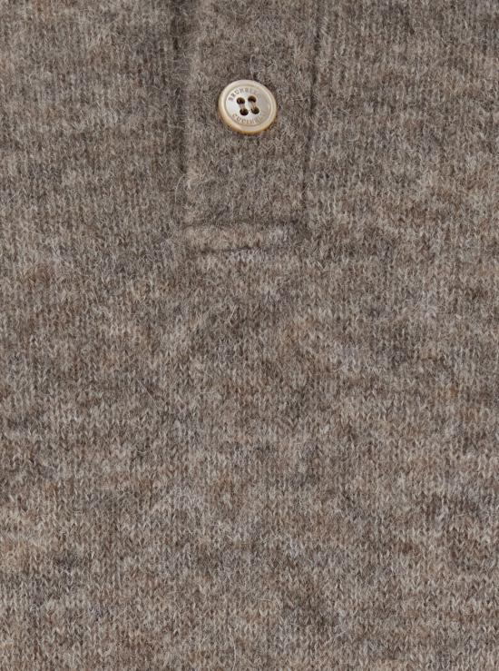 26FW 브루넬로 쿠치넬리 긴팔 티셔츠 MTF709905CHE14 Brown - BRUNELLO CUCINELLI