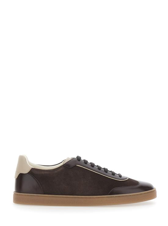 26FW 브루넬로 쿠치넬리 스니커즈 MZULDGJ336CXY42 Brown