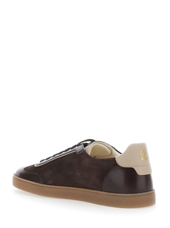26FW 브루넬로 쿠치넬리 스니커즈 MZULDGJ336CXY42 Brown - BRUNELLO CUCINELLI