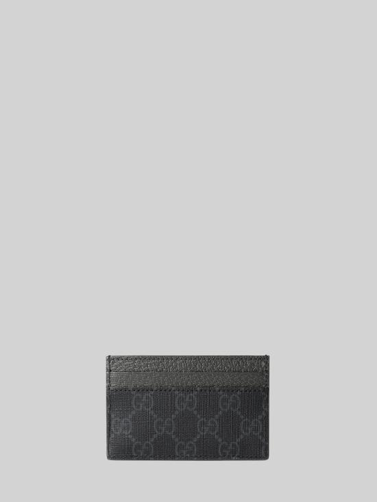 26FW 구찌 바이컬러 GG 카드 케이스 768248 BLACK - GUCCI