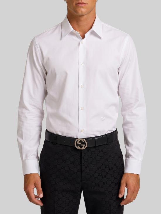 26FW 구찌 긴팔 셔츠 874713 WHITE