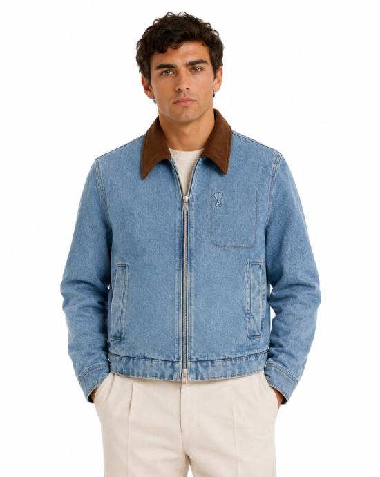  아미 자켓 HJK922 DE0046 480 USED BLUE - AMI
