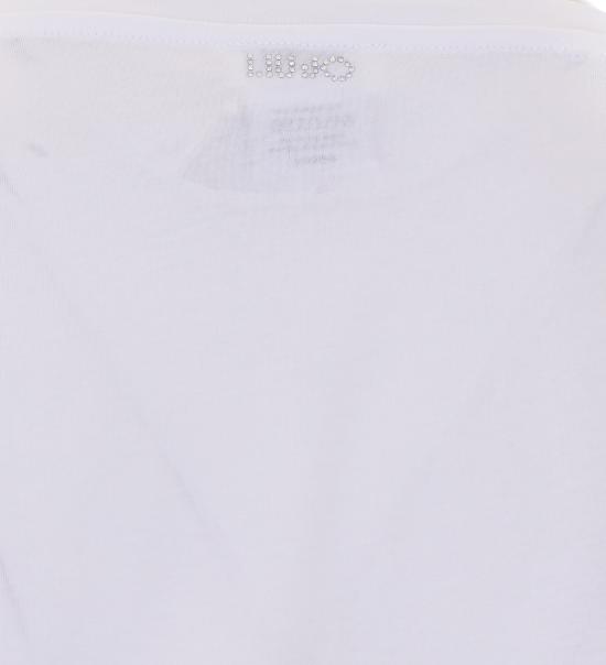 26FW 리우조 반팔 티셔츠 WF6441JS904 L9450 WHITE - LIU JO
