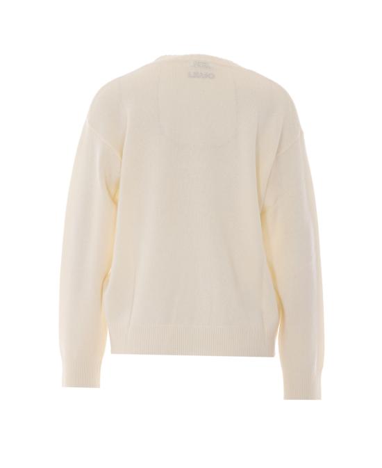 26FW 리우조 스웨터 WF6457MS009 L9458 WHITE - LIU JO