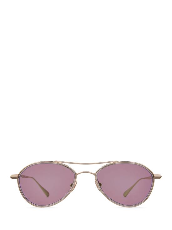 26FW 미스터 라이트 선글라스 BENNETT S B12KG SELV BRUSHED 12K WHITE GOLD SELECT VIOLET