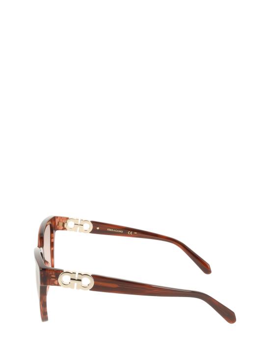 26FW 살바토레 페라가모 선글라스 SF2110S 656 STRIPED WINE - SALVATORE FERRAGAMO