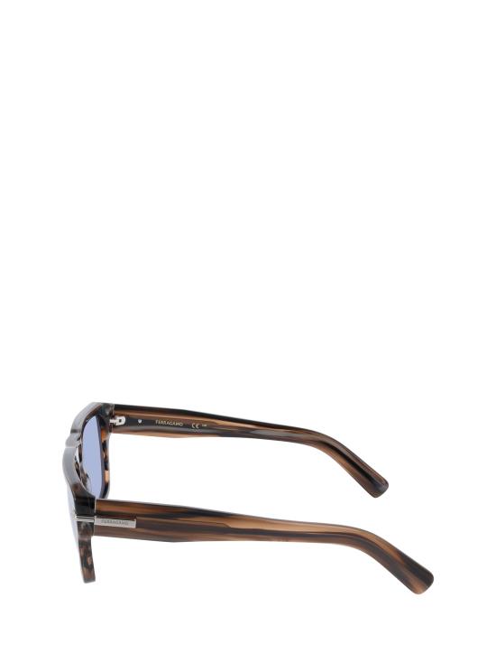 26FW 살바토레 페라가모 선글라스 SF2070S 216 STRIPED BROWN - SALVATORE FERRAGAMO