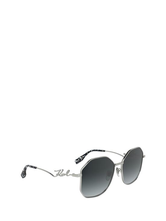 26FW 칼라거펠트 선글라스 KL358S 040 SILVER SHINY - KARL LAGERFELD