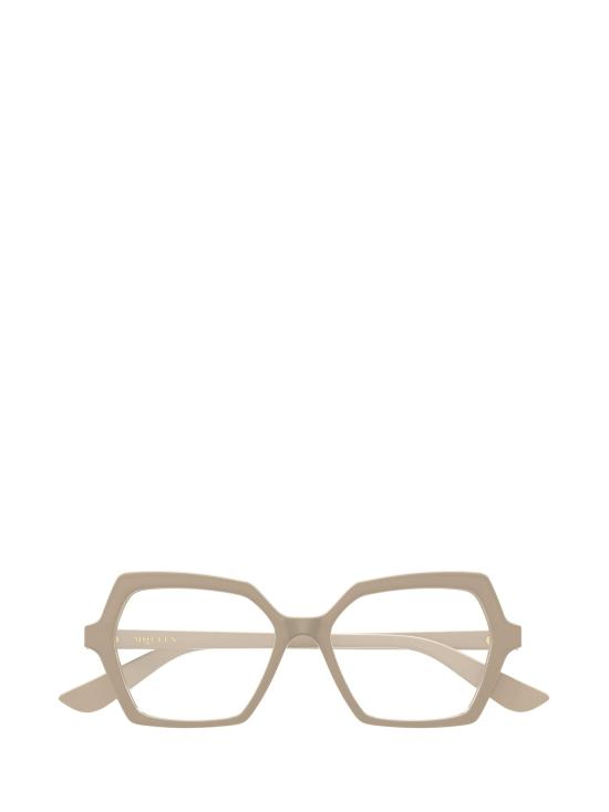 26FW 알렉산더 맥퀸 안경 AM0537O 003 BEIGE