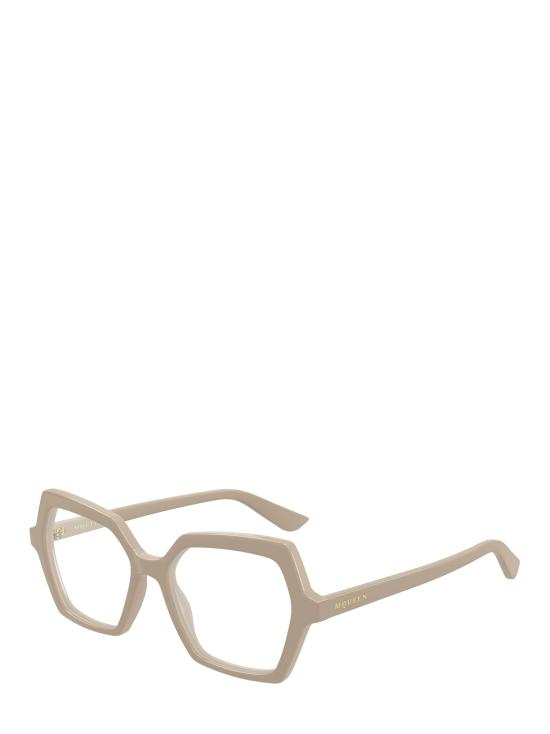 26FW 알렉산더 맥퀸 안경 AM0537O 003 BEIGE - ALEXANDER MCQUEEN