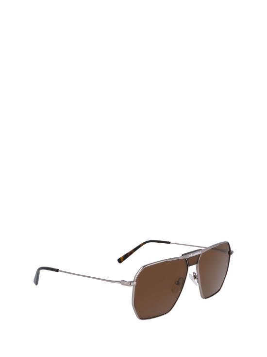 26FW 칼라거펠트 선글라스 KL350S N 042 MATTE SILVER - KARL LAGERFELD