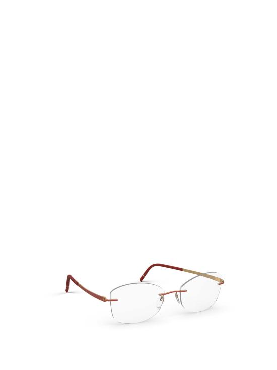 26FW 실루엣 안경 5529 HD 3020 GOLD SIENA RED - SILHOUETTE