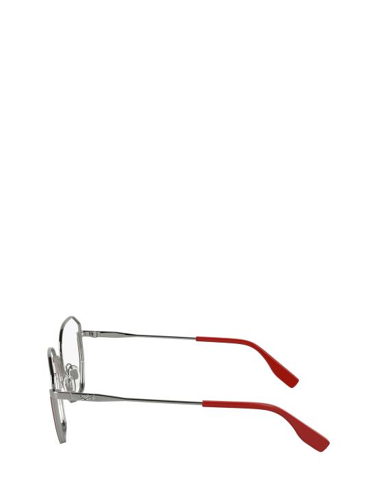 26FW 칼라거펠트 안경 KL356 638 RED SILVER - KARL LAGERFELD