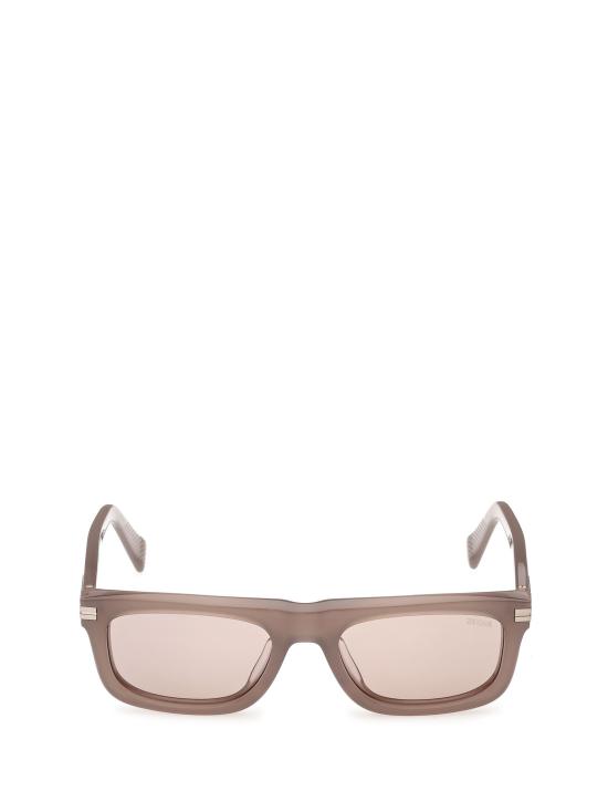 26FW 에르메네질도제냐 선글라스 EZ0301 45E SHINY LIGHT BROWN