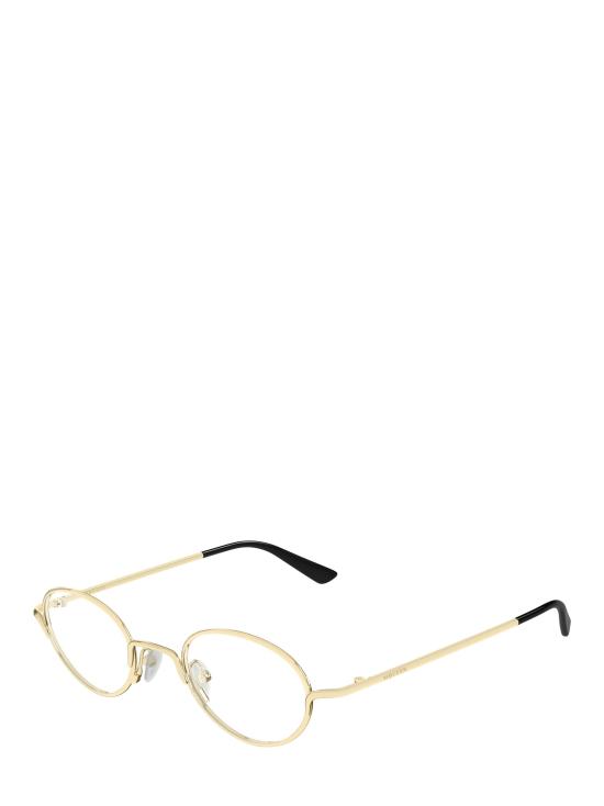 26FW 알렉산더 맥퀸 안경 AM0562O 002 GOLD - ALEXANDER MCQUEEN