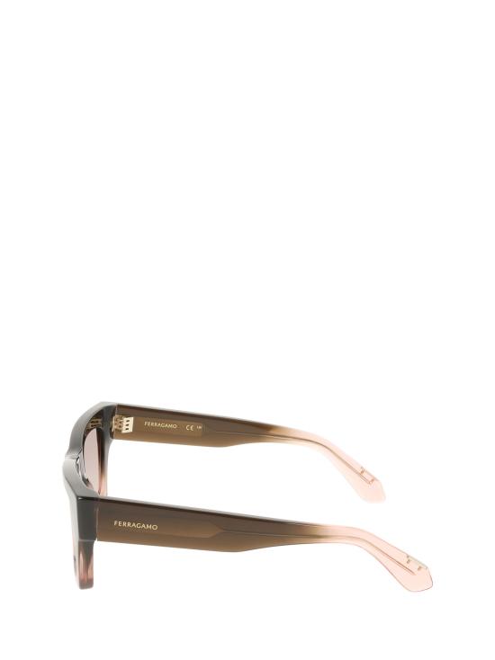 26FW 살바토레 페라가모 선글라스 SF2105S 234 TRANSPARENT BROWN GRADIENT - SALVATORE FERRAGAMO