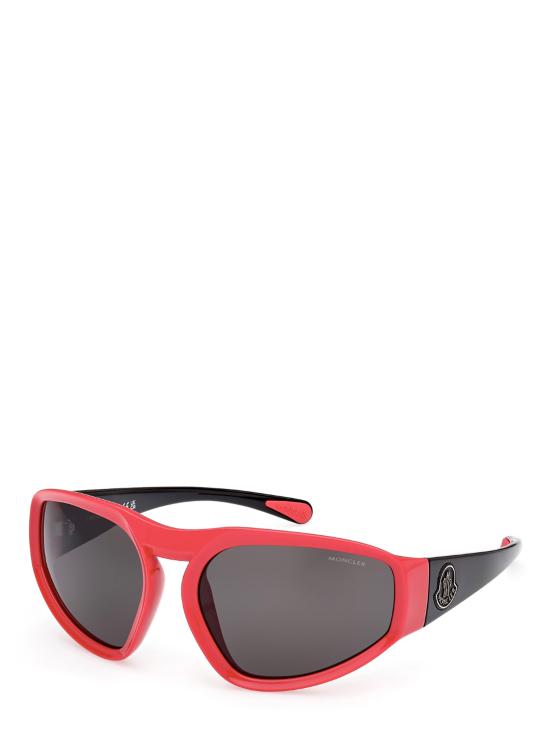 26FW 몽클레어 Pentagra펜타그라 지오메트릭 선글라스 ML0248 75A SHINY FUXIA - MONCLER