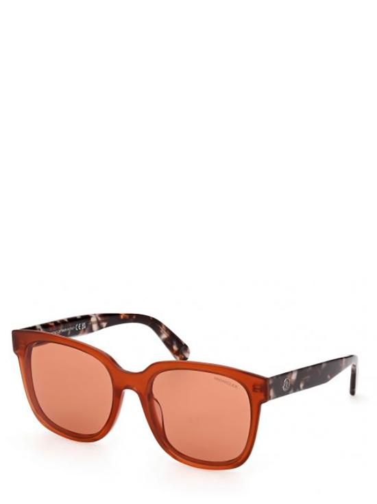 26FW 몽클레어 선글라스 ML0198 45E SHINY LIGHT BROWN - MONCLER