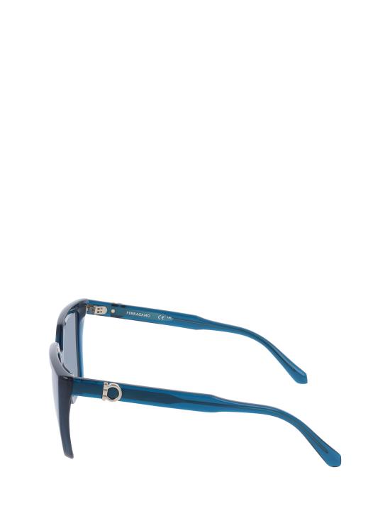 26FW 살바토레 페라가모 선글라스 SF2058SE 432 TRANSPARENT BLUE - SALVATORE FERRAGAMO