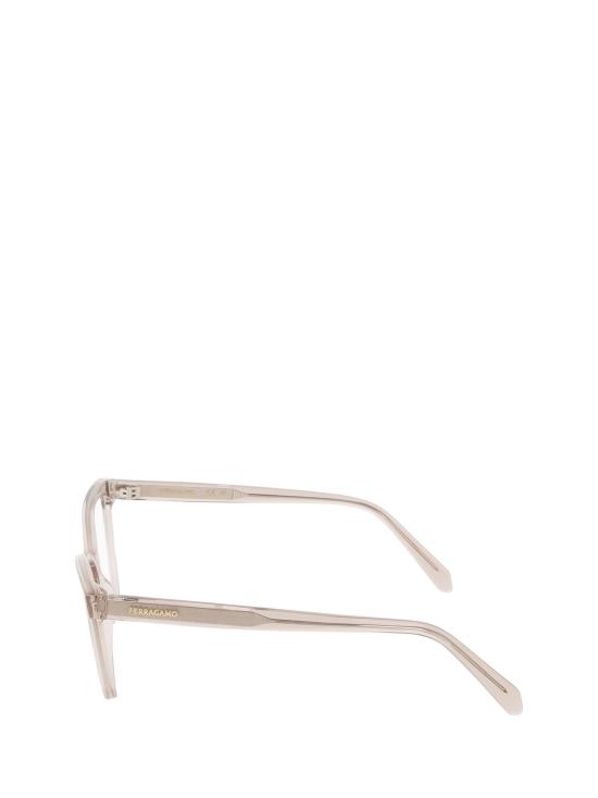 26FW 살바토레 페라가모 안경 SF3062 260 TRANSPARENT NUDE - SALVATORE FERRAGAMO